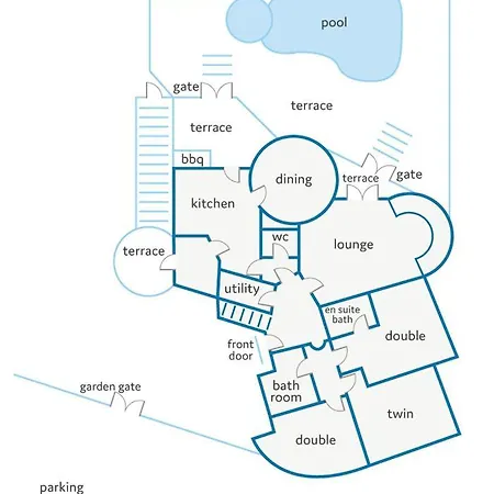 빌라 Casa Do Laguinho By *